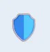 Blue shield icon representing preventive maintenance plans that protect commercial refrigeration equipment from breakdowns.